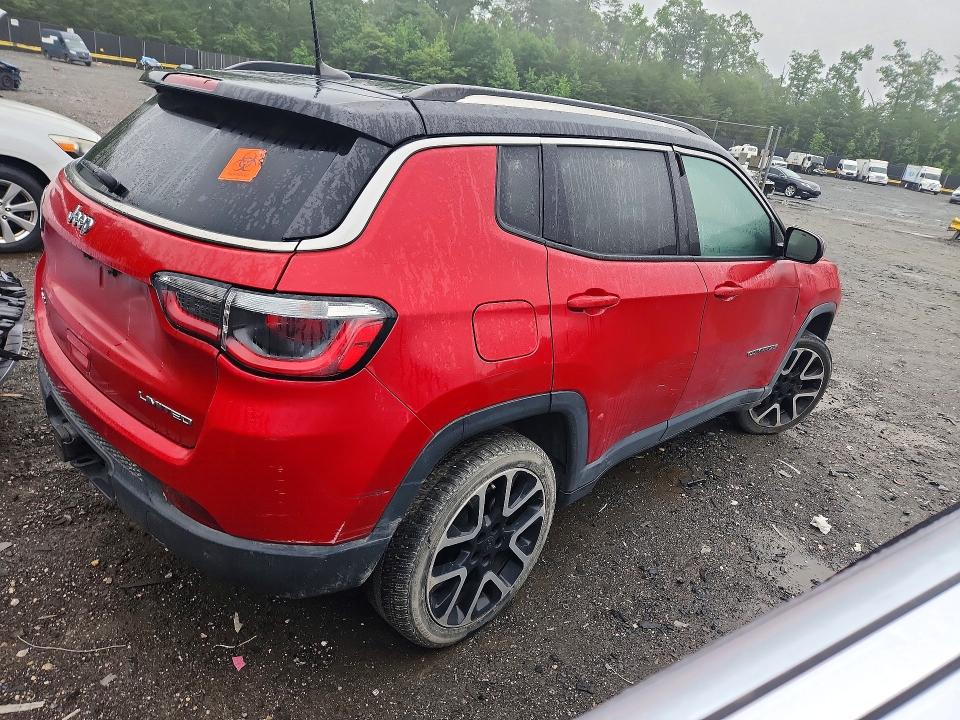 Продаж на аукціоні авто 2018 Jeep Compass, vin: 3C4NJDCBXJT146093, номер лоту: 54608016