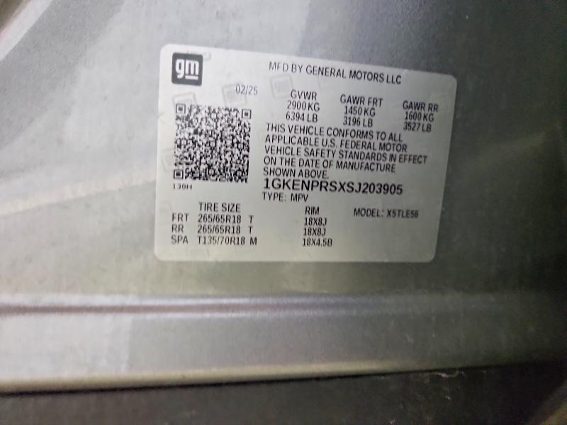 Продаж на аукціоні авто 2025 Gmc Acadia, vin: 1GKENPRSXSJ203905, номер лоту: 54594056