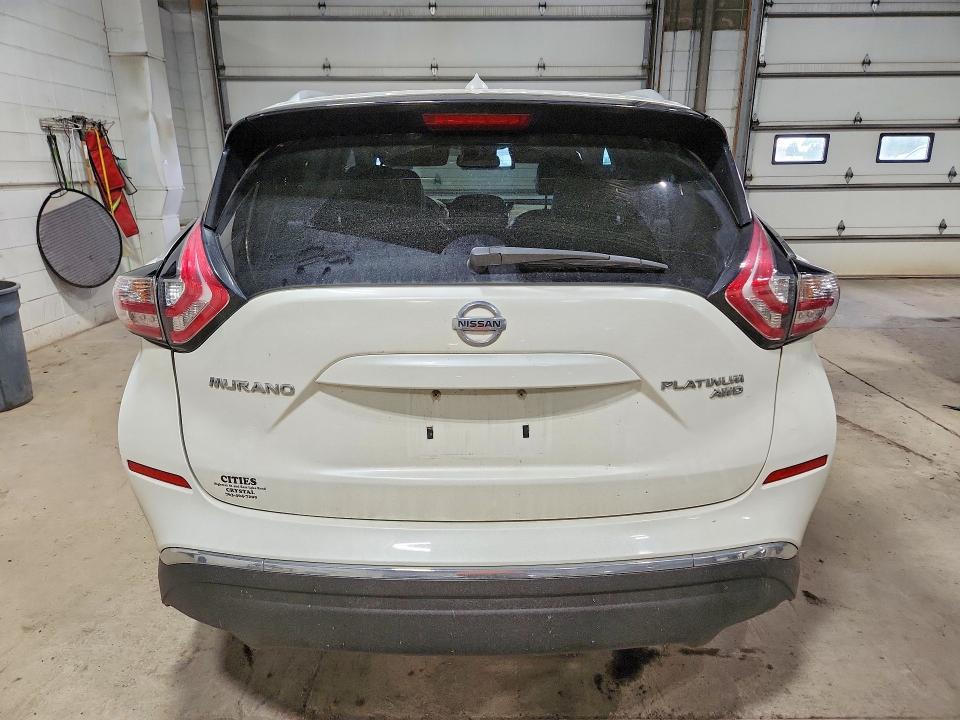 Продажа на аукционе авто 2015 Nissan Murano, vin: 5N1AZ2MH1FN291721, номер лота: 54127676