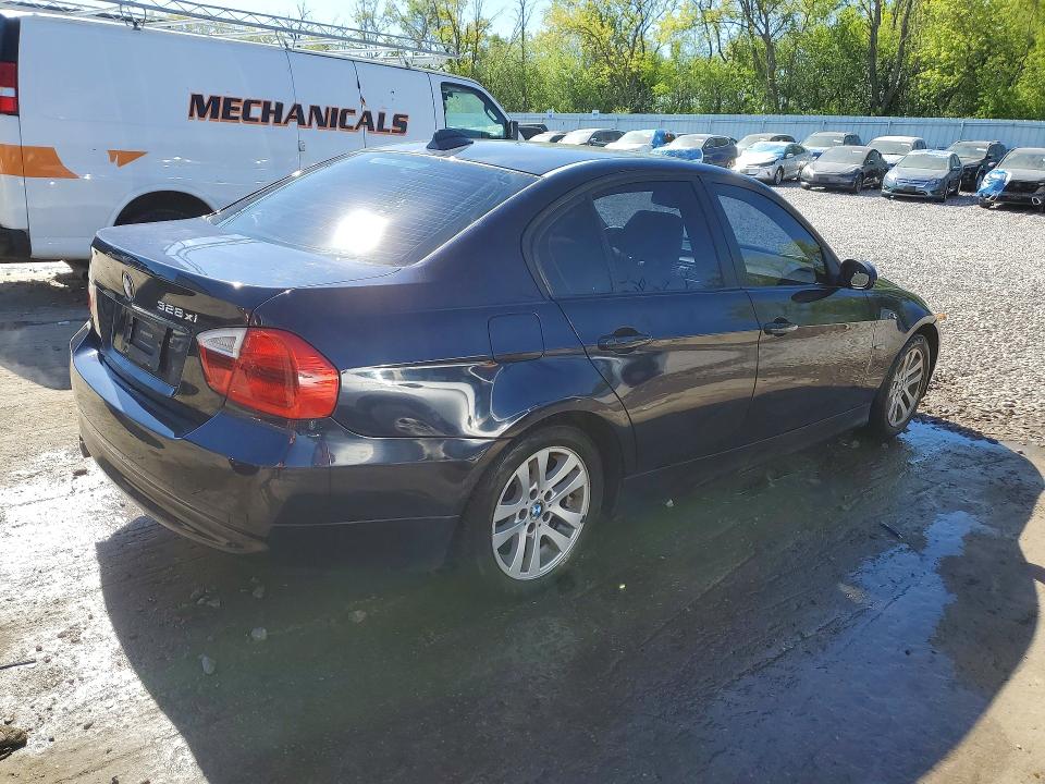2007 Bmw 328 მანქანა იყიდება აუქციონზე, vin: WBAVC93557KX58999, აუქციონის ნომერი: 53257296
