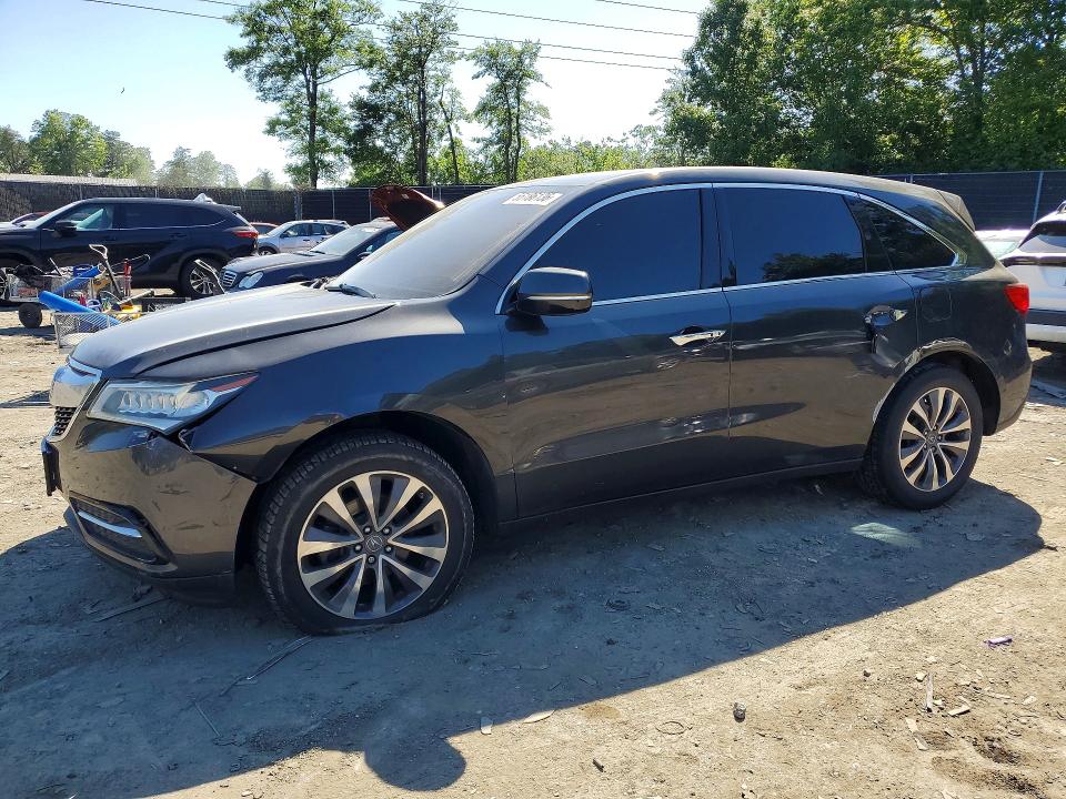 Продажа на аукционе авто 2016 Acura Mdx, vin: 5FRYD4H46GB005896, номер лота: 55186136