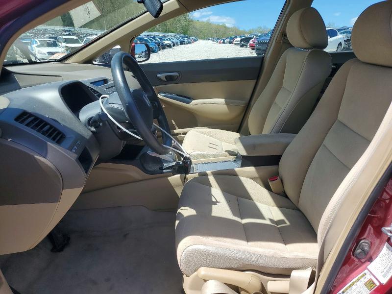 52874606 :رقم المزاد ، 2HGFA16547H513744 vin ، 2007 Honda Civic مزاد بيع