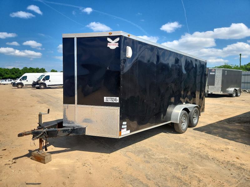 Aukcja sprzedaży 2022 Patriot Cargo Enclosed, vin: 7NGBE1625ND000283, numer aukcji: 52770246
