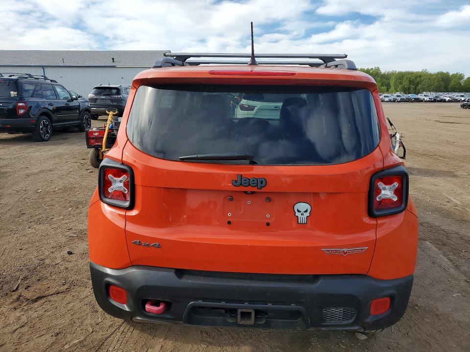 Продажа на аукционе авто 2015 Jeep Renegade, vin: ZACCJBCTXFPC09521, номер лота: 53825296