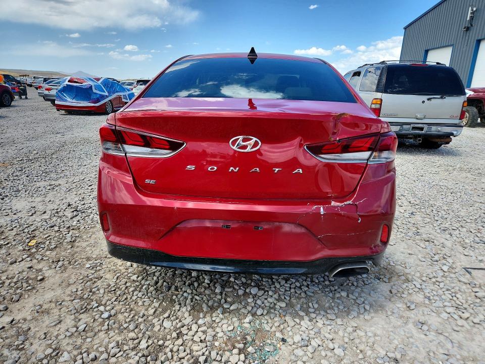 2018 Hyundai Sonata მანქანა იყიდება აუქციონზე, vin: 5NPE24AF5JH624858, აუქციონის ნომერი: 55034586