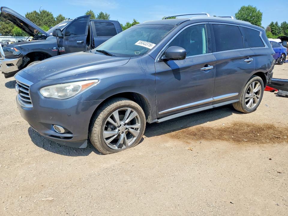 55043316 :رقم المزاد ، 5N1AL0MM9DC352051 vin ، 2013 Infiniti Jx35 مزاد بيع