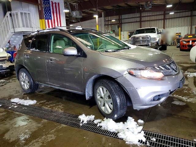2012 Nissan Murano მანქანა იყიდება აუქციონზე, vin: JN8AZ1MW2CW210460, აუქციონის ნომერი: 51903376