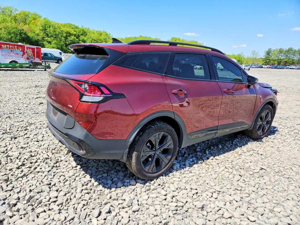 52035096 :رقم المزاد ، 5XYK6CDF4SG264763 vin ، 2025 Kia Sportage مزاد بيع