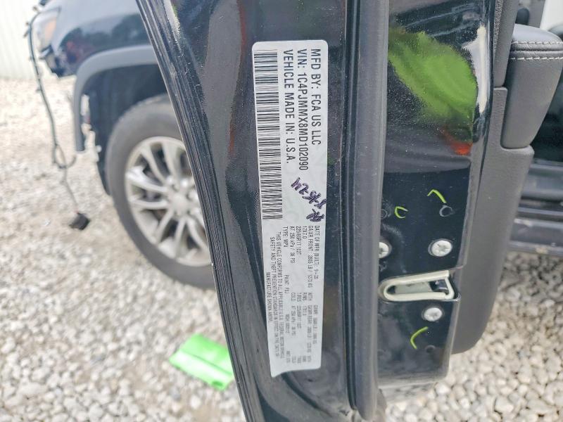 Продажа на аукционе авто 2021 Jeep Cherokee, vin: 1C4PJMMX8MD102090, номер лота: 52063816