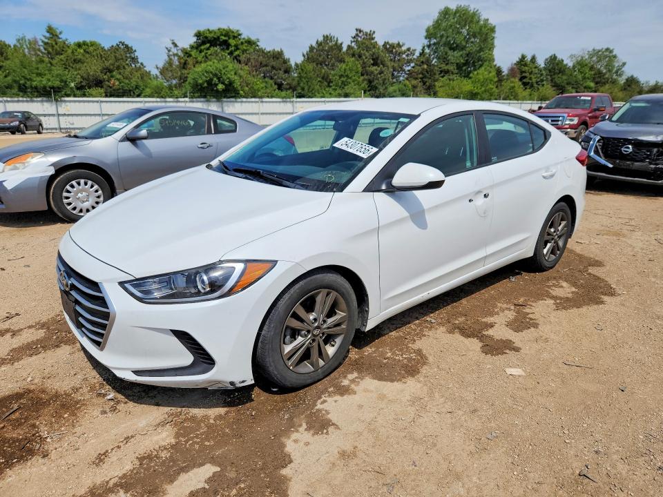 Продажа на аукционе авто 2018 Hyundai Elantra, vin: 5NPD84LF8JH232187, номер лота: 54307656