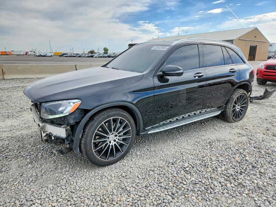 53542086 :رقم المزاد ، WDC0G6EB8HF167833 vin ، 2017 Mercedes-benz Glc مزاد بيع