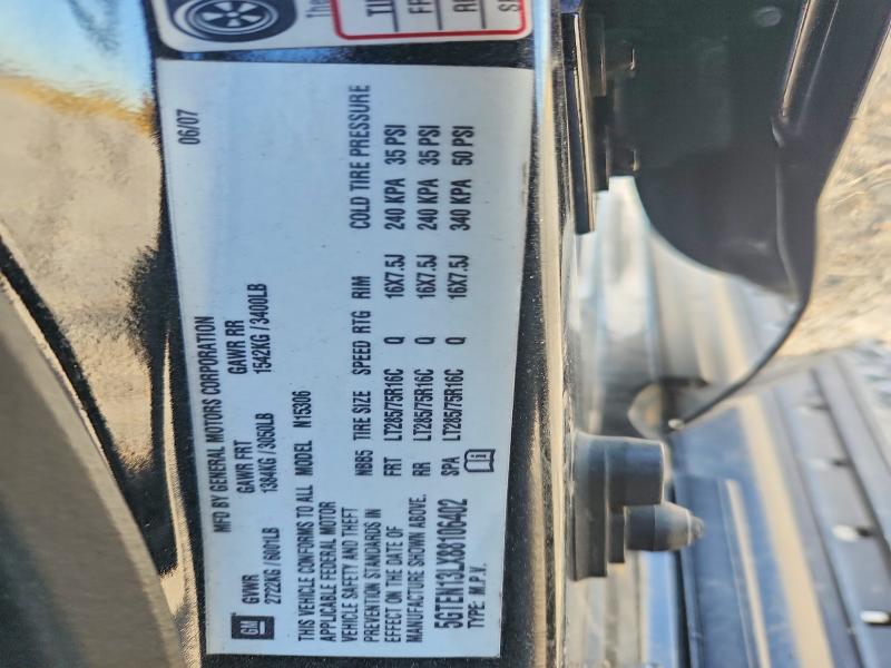 2008 Hummer H3 მანქანა იყიდება აუქციონზე, vin: 5GTEN13LX88106402, აუქციონის ნომერი: 53119706