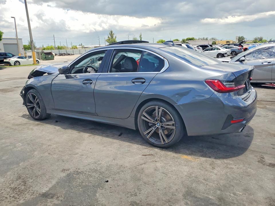 2022 Bmw 330i მანქანა იყიდება აუქციონზე, vin: 3MW5R1J0XN8C33412, აუქციონის ნომერი: 54793666