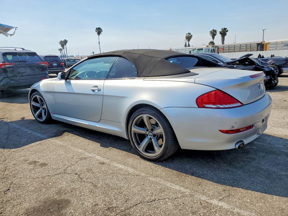 2008 Bmw 650 მანქანა იყიდება აუქციონზე, vin: WBAEB53548CX60072, აუქციონის ნომერი: 54322616