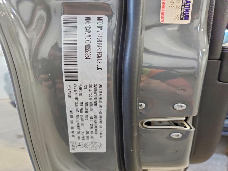 2022 Jeep Cherokee მანქანა იყიდება აუქციონზე, vin: 1C4PJMCX0ND553954, აუქციონის ნომერი: 55443676