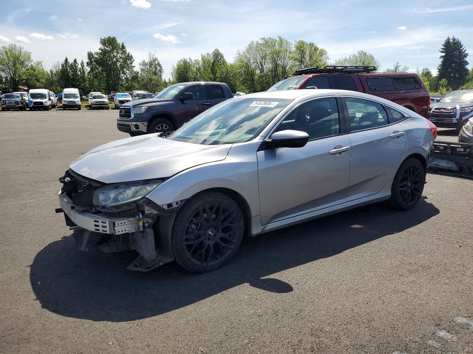 54535056 :رقم المزاد ، 19XFC2F53JE205224 vin ، 2018 Honda Civic مزاد بيع