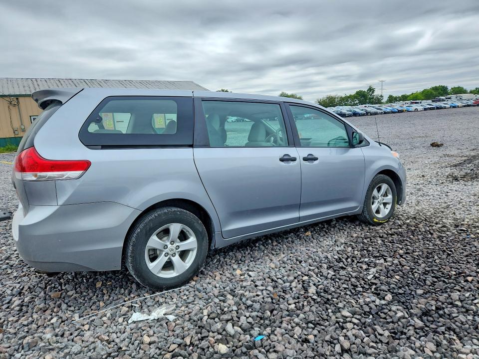 Aukcja sprzedaży 2011 Toyota Sienna, vin: 5TDKA3DC0BS003721, numer aukcji: 54809926