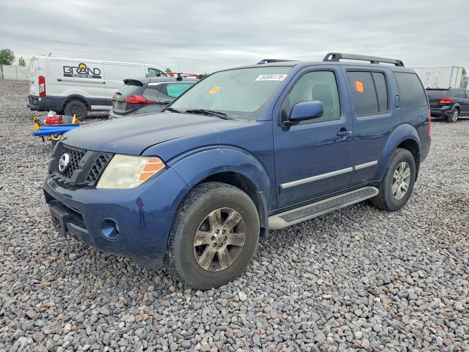 Продажа на аукционе авто 2011 Nissan Pathfinder, vin: 5N1AR1NB5BC614727, номер лота: 54584176