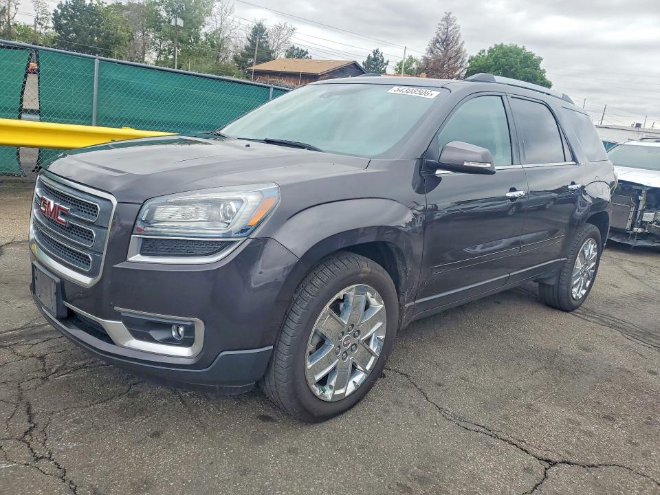 54308506 :رقم المزاد ، 1GKKVSKD9HJ157543 vin ، 2017 Gmc Acadia Limited مزاد بيع