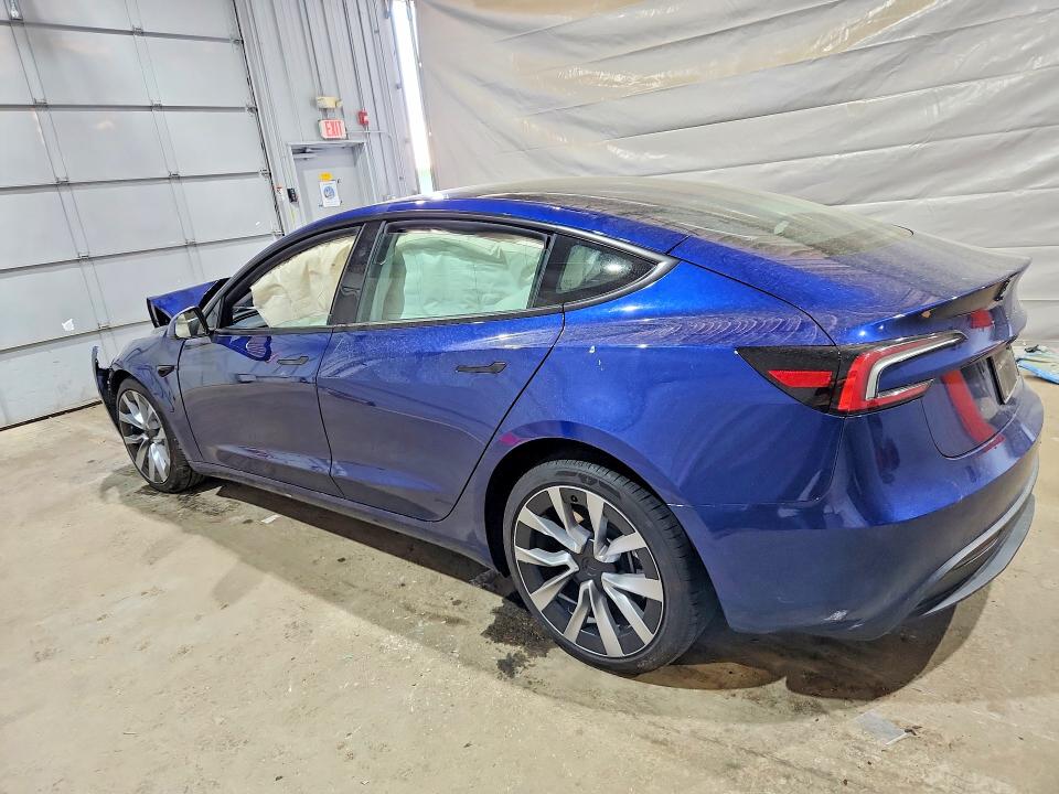 Продаж на аукціоні авто 2025 Tesla Model 3, vin: 5YJ3E1EB6SF020563, номер лоту: 53995746