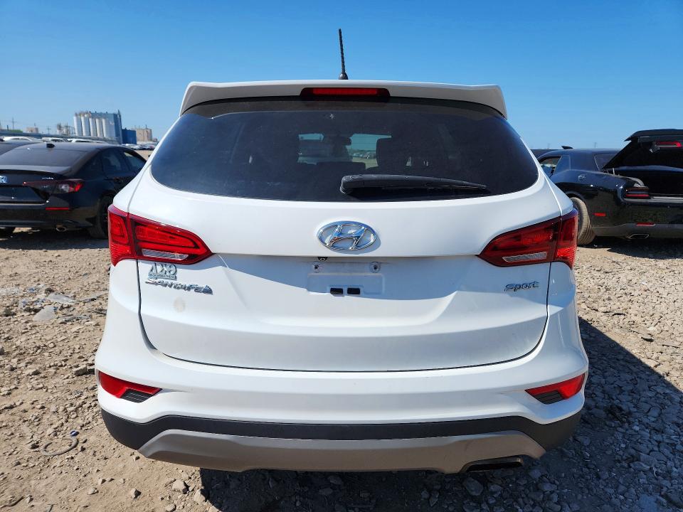 2018 Hyundai Santa Fe Sport მანქანა იყიდება აუქციონზე, vin: 5XYZT3LB5JG553221, აუქციონის ნომერი: 54183616
