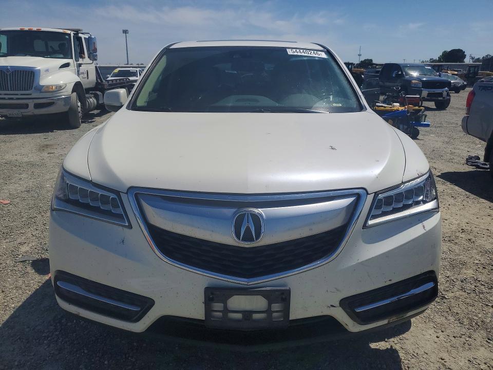 2014 Acura Mdx მანქანა იყიდება აუქციონზე, vin: 5FRYD3H42EB004624, აუქციონის ნომერი: 54440246