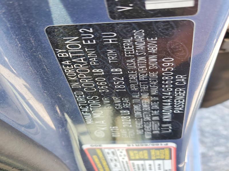 Auction sale of the 2016 Kia Rio, vin: KNADN4A34G6680590, lot number: 53916146
