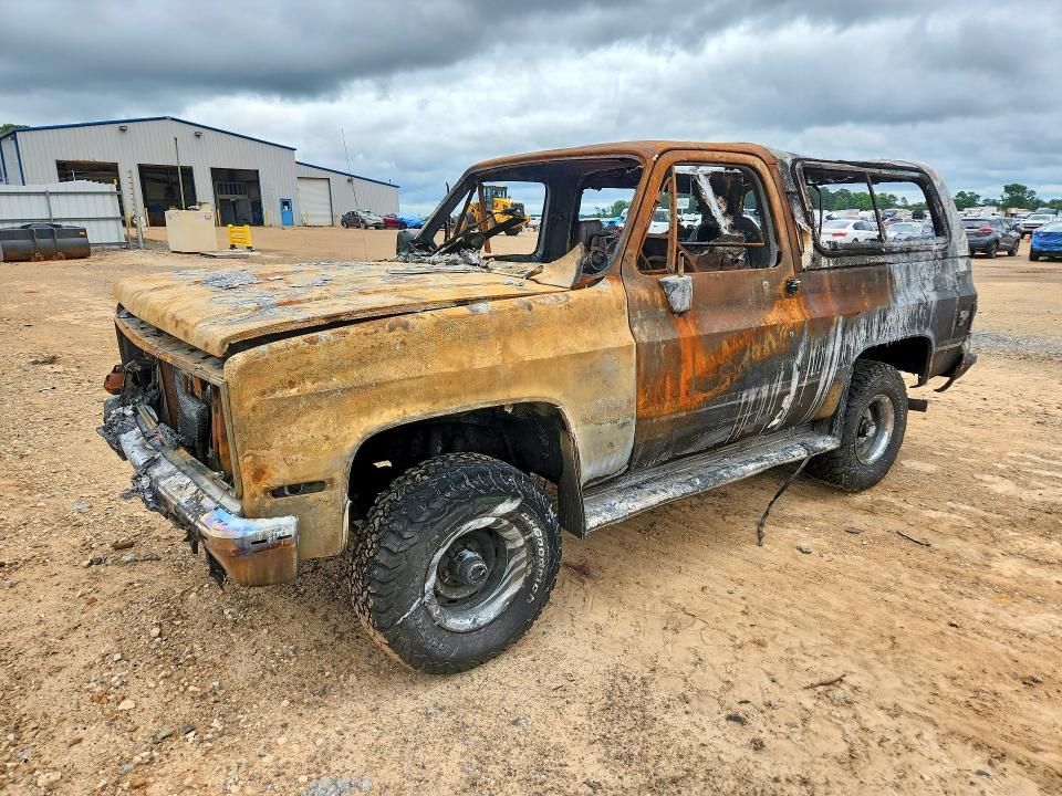 1988 Chevrolet Blazer მანქანა იყიდება აუქციონზე, vin: 1GNEV18K8JF133758, აუქციონის ნომერი: 54800996