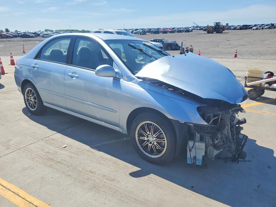 Aukcja sprzedaży 2007 Kia Spectra, vin: KNAFE121675488078, numer aukcji: 52379856