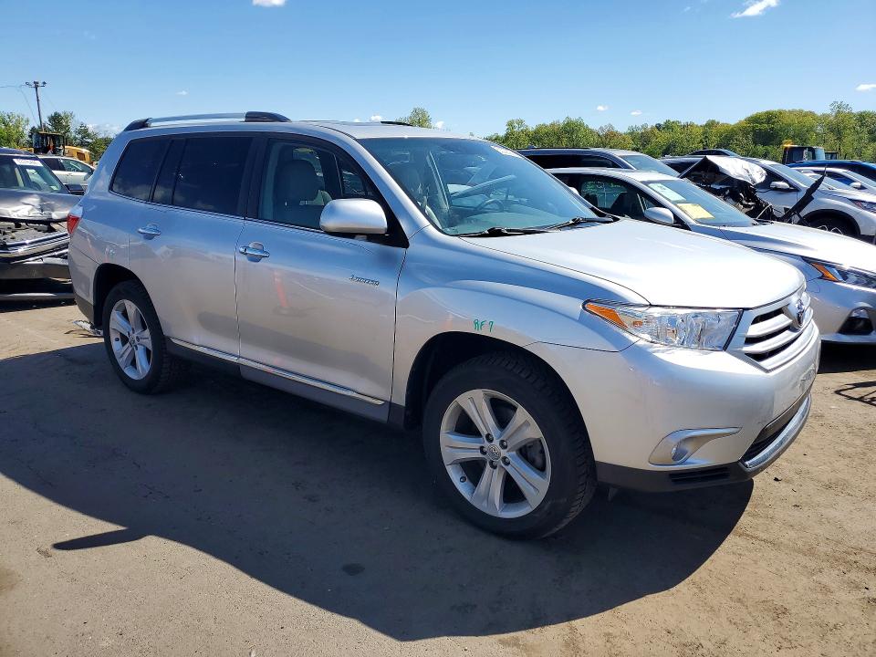 2013 Toyota Highlander მანქანა იყიდება აუქციონზე, vin: 5TDDK3EH5DS192174, აუქციონის ნომერი: 53008266