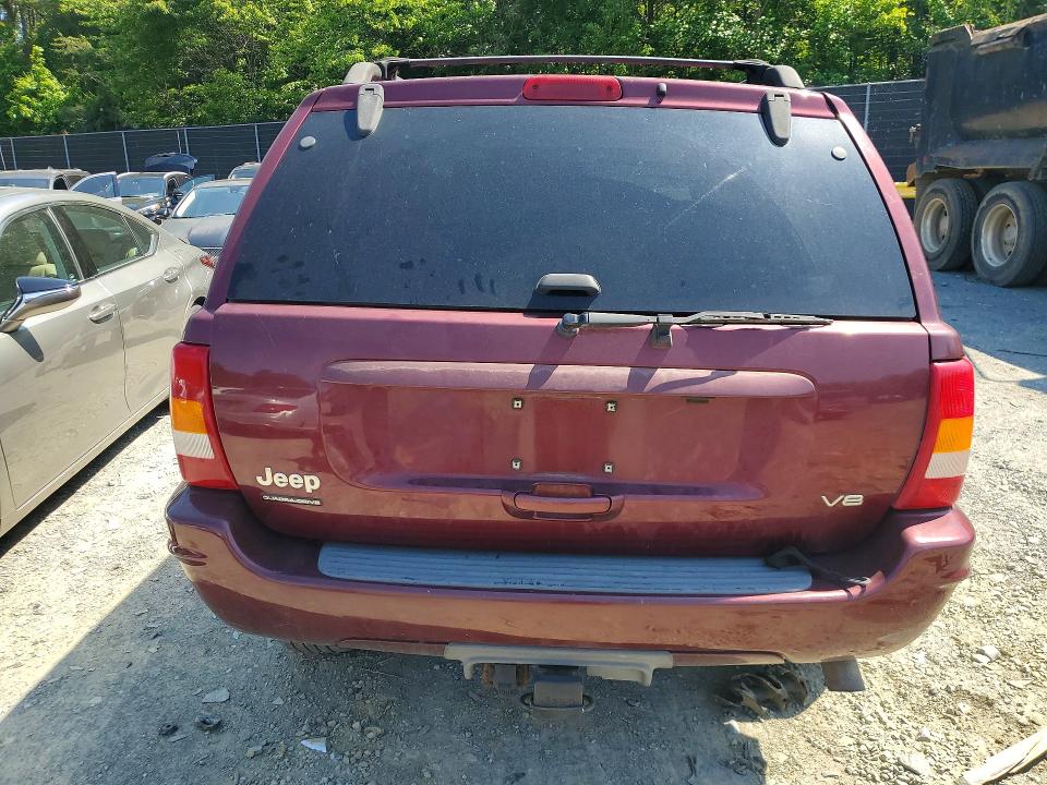 2000 Jeep Grand Cherokee მანქანა იყიდება აუქციონზე, vin: 1J4GW58N0YC106690, აუქციონის ნომერი: 53596096