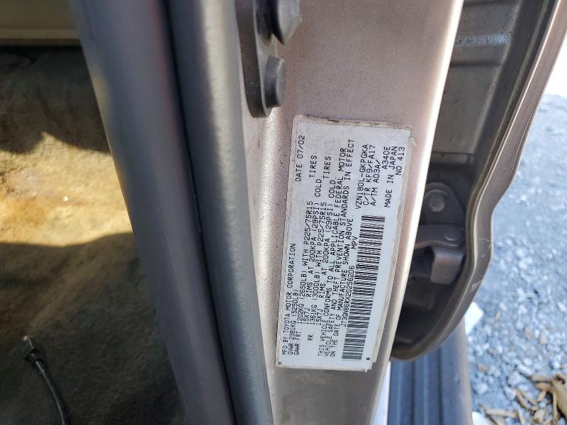 Продажа на аукционе авто 2002 Toyota 4runner, vin: JT3GN86RX20256206, номер лота: 53302466