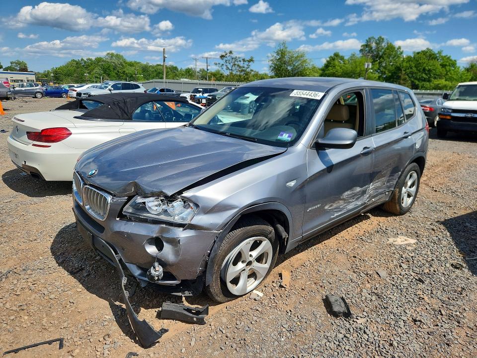 Aukcja sprzedaży 2011 Bmw X3, vin: 5UXWX5C5XBL712364, numer aukcji: 55544436