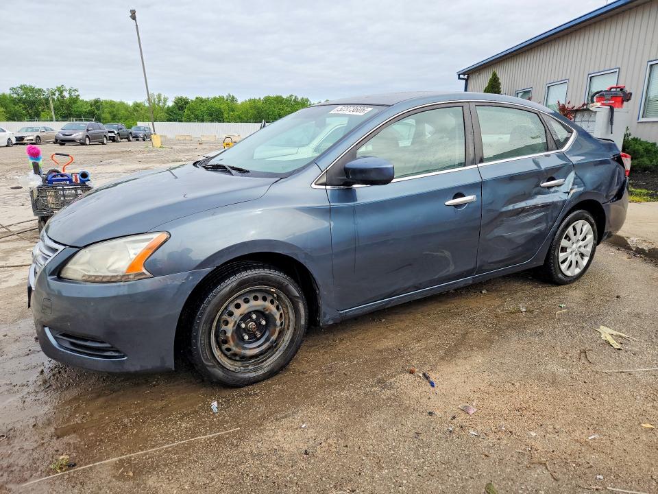 2014 Nissan Sentra მანქანა იყიდება აუქციონზე, vin: 3N1AB7AP2EY256014, აუქციონის ნომერი: 52373606