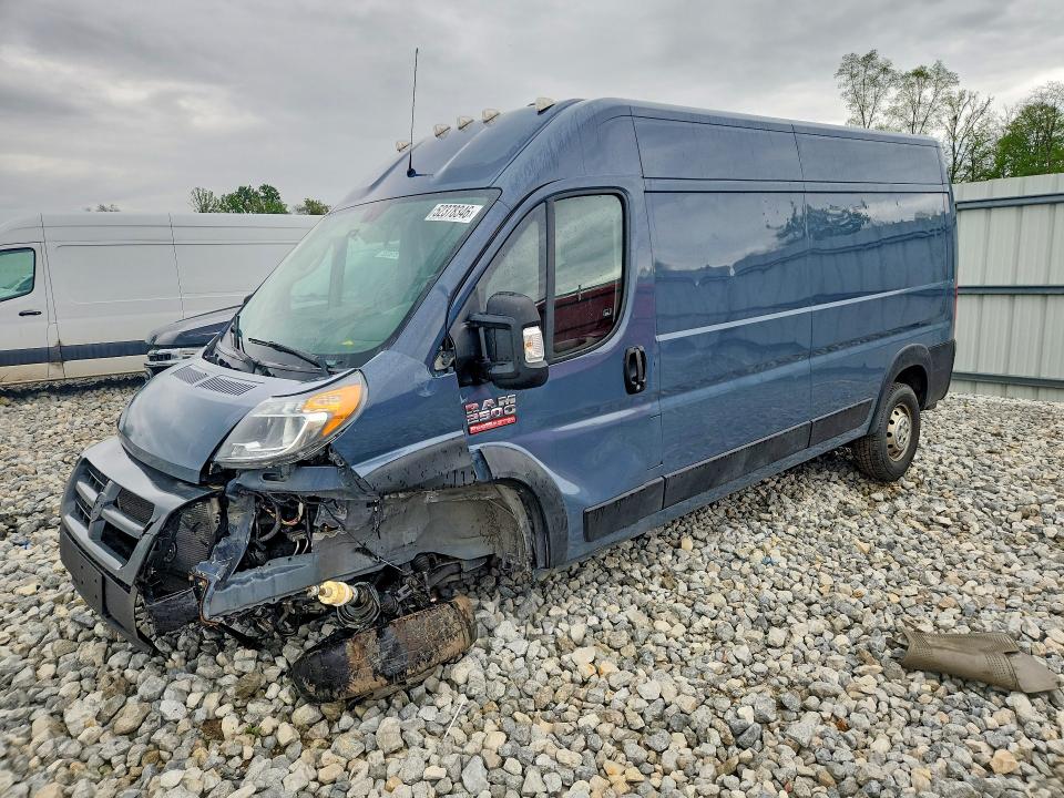 55423296 :رقم المزاد ، 3C6TRVDG8KE515109 vin ، 2019 Ram Promaster 2500 مزاد بيع