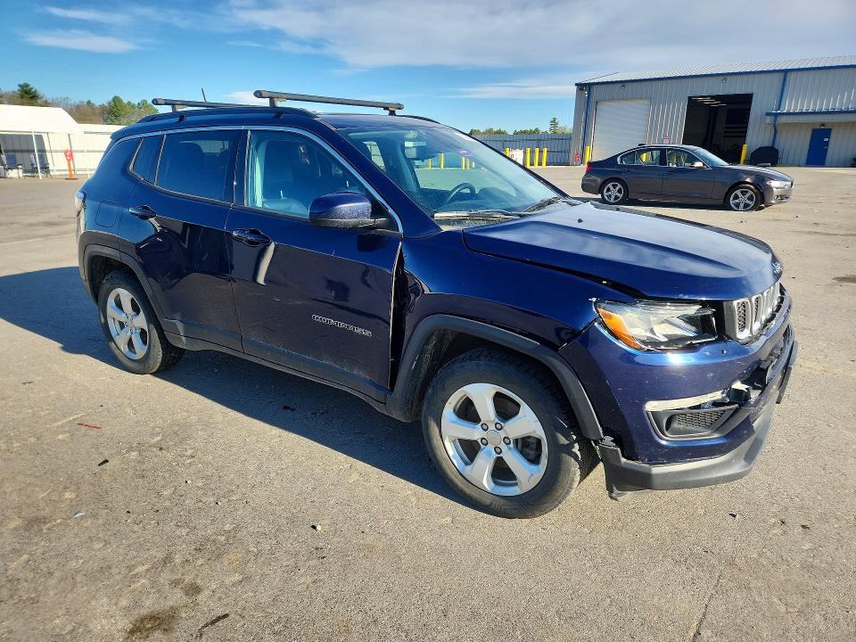 52829846 :رقم المزاد ، 3C4NJDBB5KT734082 vin ، 2019 Jeep Compass مزاد بيع
