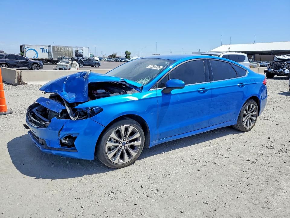 Продажа на аукционе авто 2019 Ford Fusion, vin: 3FA6P0T92KR286622, номер лота: 53596926
