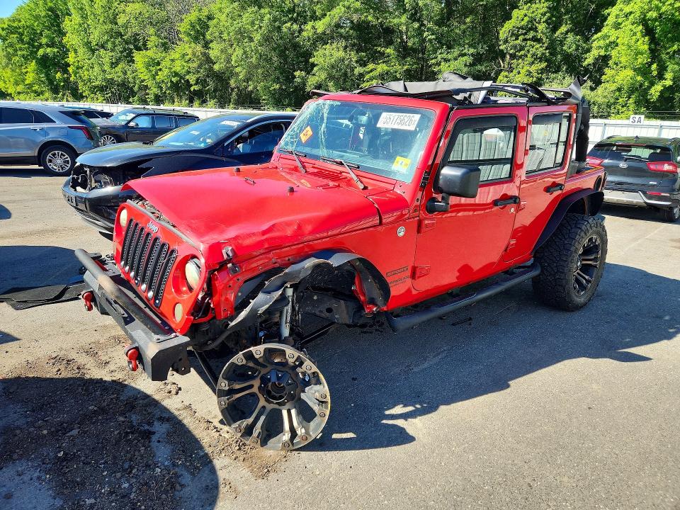 Aukcja sprzedaży 2015 Jeep Wrangler Unlimited, vin: 1C4BJWDG3FL503111, numer aukcji: 55175626