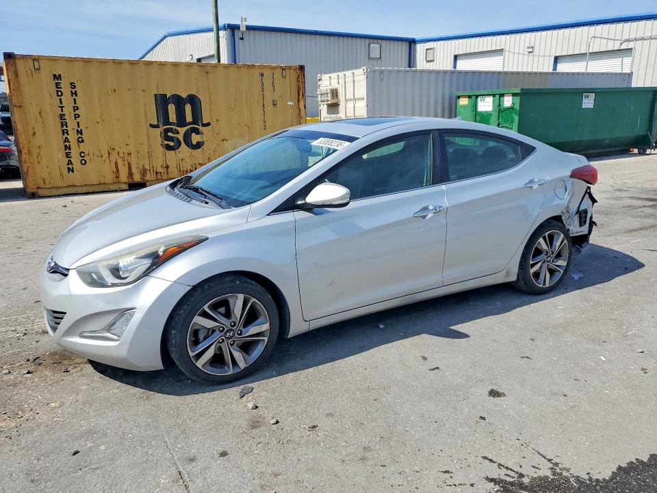 2016 Hyundai Elantra მანქანა იყიდება აუქციონზე, vin: 5NPDH4AE4GH735072, აუქციონის ნომერი: 53000236