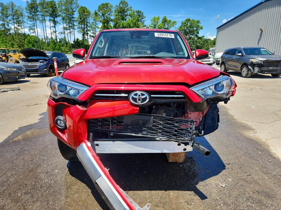 53954216 :رقم المزاد ، JTEPU5JR0M5957259 vin ، 2021 Toyota 4runner مزاد بيع