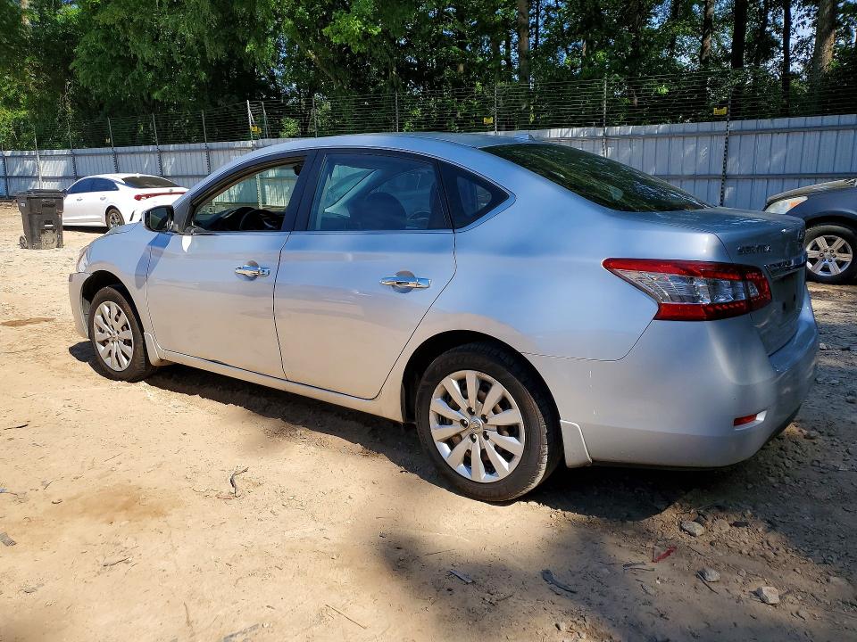2015 Nissan Sentra მანქანა იყიდება აუქციონზე, vin: 3N1AB7AP0FL674859, აუქციონის ნომერი: 52380856
