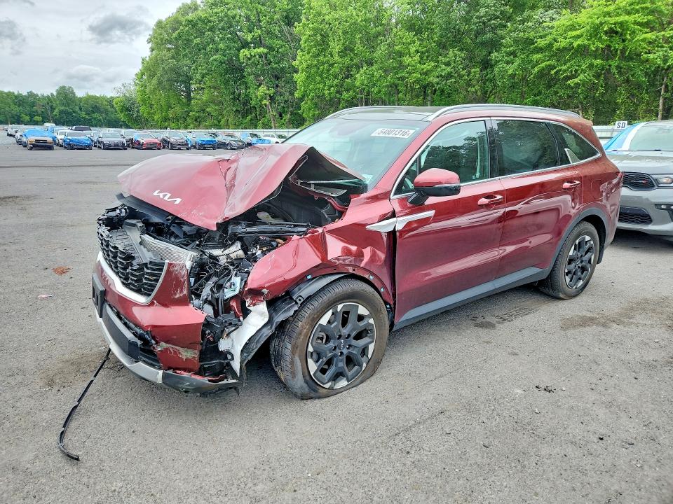 Продаж на аукціоні авто 2025 Kia Sorento, vin: 5XYRL4JC9SG388812, номер лоту: 54801316