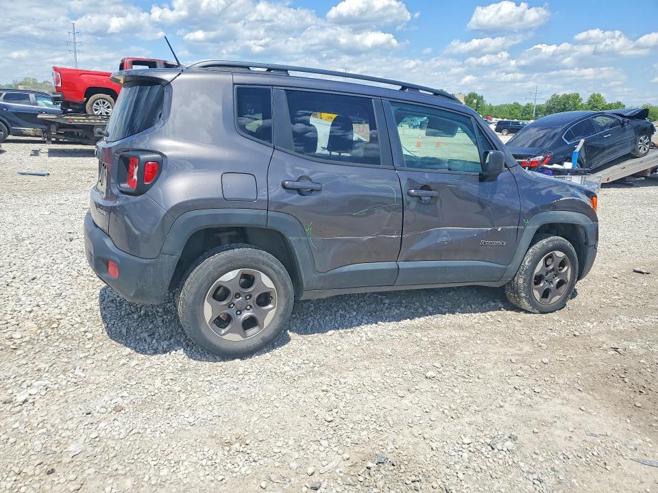 53113656 :رقم المزاد ، ZACCJBAB7HPF27464 vin ، 2017 Jeep Renegade مزاد بيع