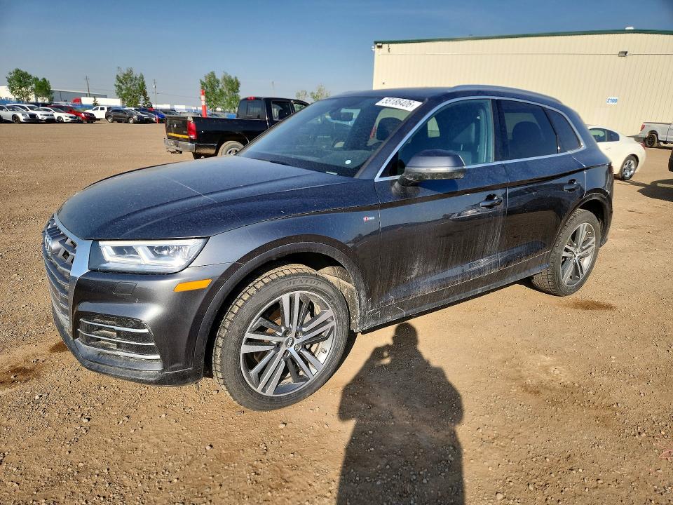 2018 Audi Q5 მანქანა იყიდება აუქციონზე, vin: WA1FNAFY9J2160814, აუქციონის ნომერი: 55186406