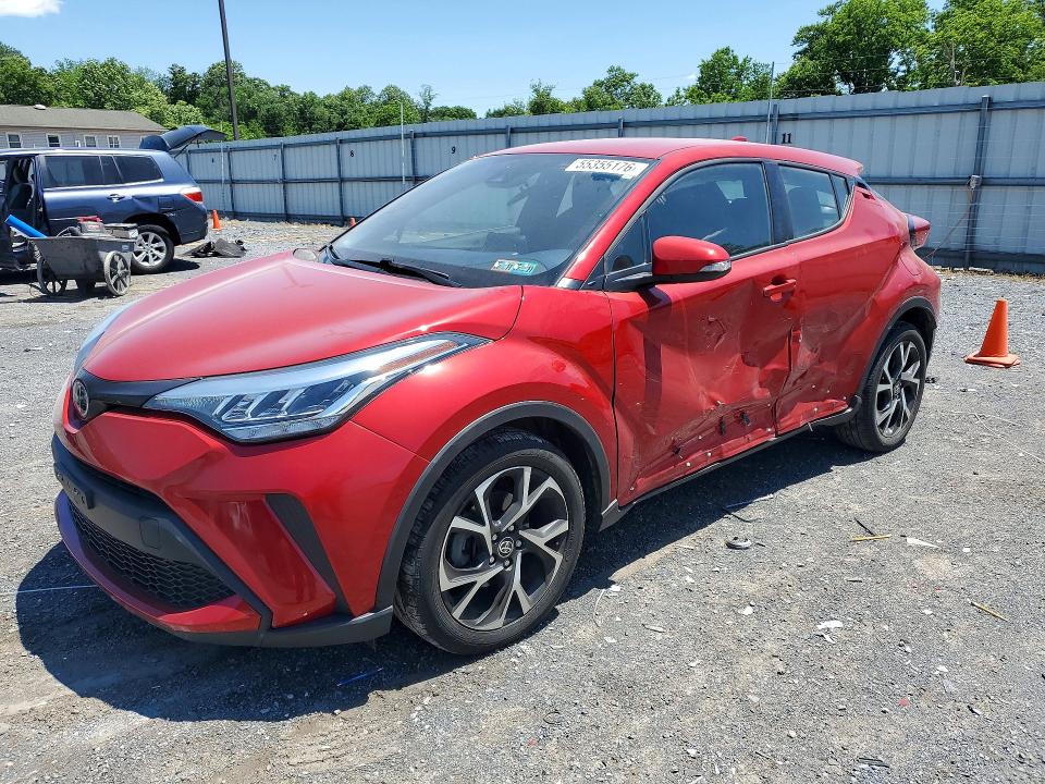 55355176 :رقم المزاد ، NMTKHMBX8MR139040 vin ، 2021 Toyota C-hr مزاد بيع