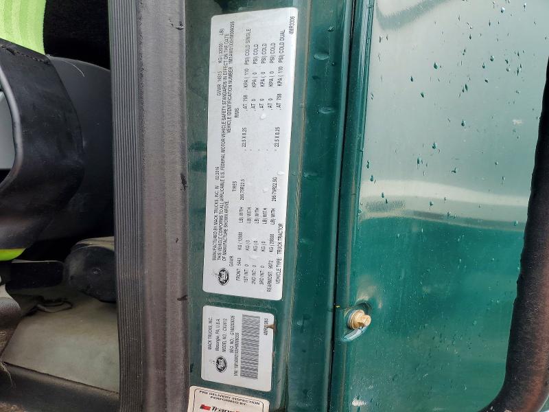 52594576 :رقم المزاد ، 1M1AW01XXHM009355 vin ، 2017 Mack 600 مزاد بيع