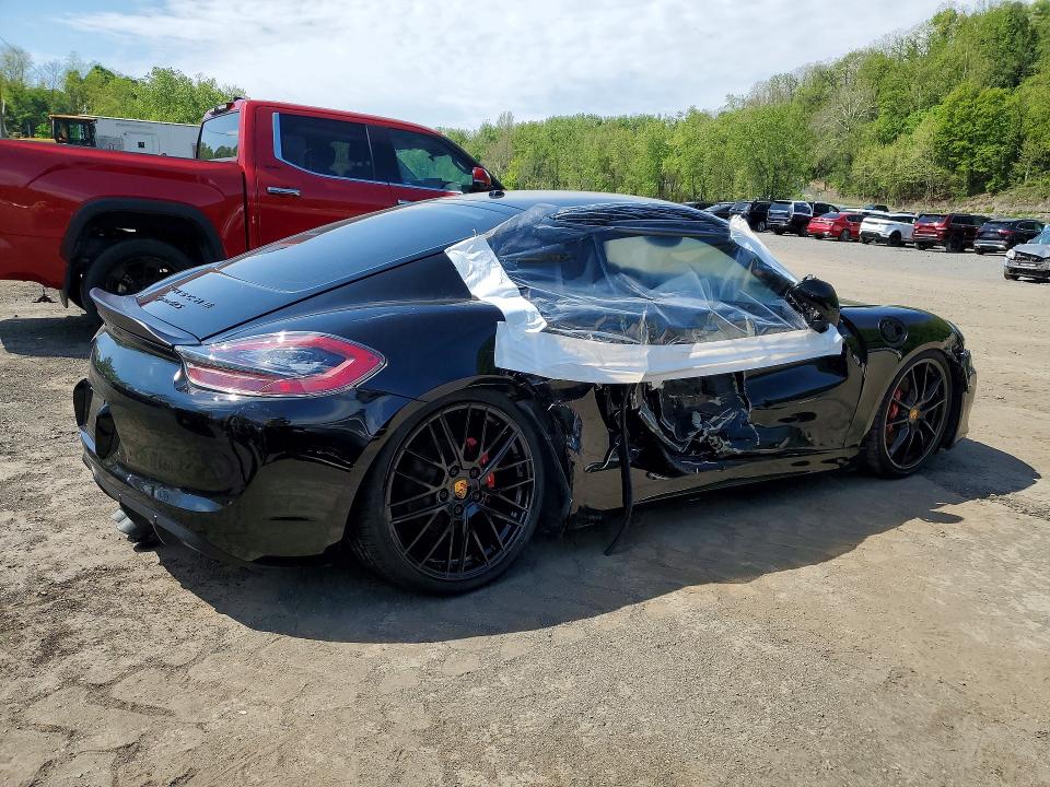Aukcja sprzedaży 2016 Porsche Cayman, vin: WP0AB2A80GK185826, numer aukcji: 53161356