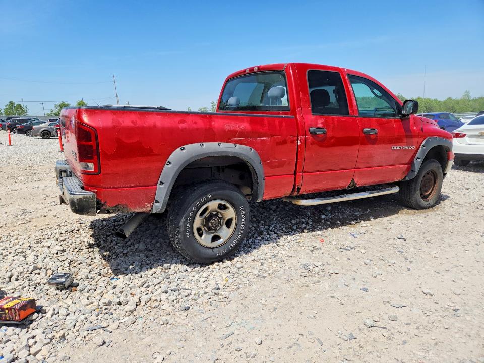 2005 Dodge Ram 2500 მანქანა იყიდება აუქციონზე, vin: 3D7KS28C85G857642, აუქციონის ნომერი: 54618516