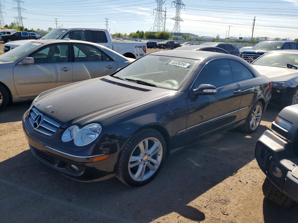 2008 Mercedes-benz Clk მანქანა იყიდება აუქციონზე, vin: WDBTJ56H58F244223, აუქციონის ნომერი: 53338356