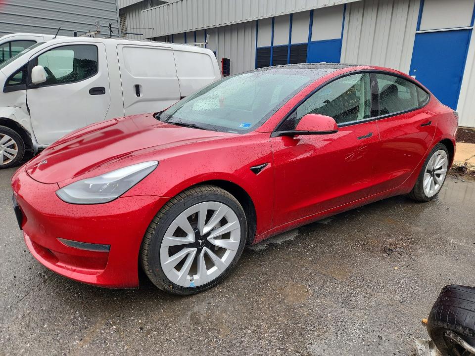 Продаж на аукціоні авто 2022 Tesla Model 3, vin: 5YJ3E1EA0NF287452, номер лоту: 52832636